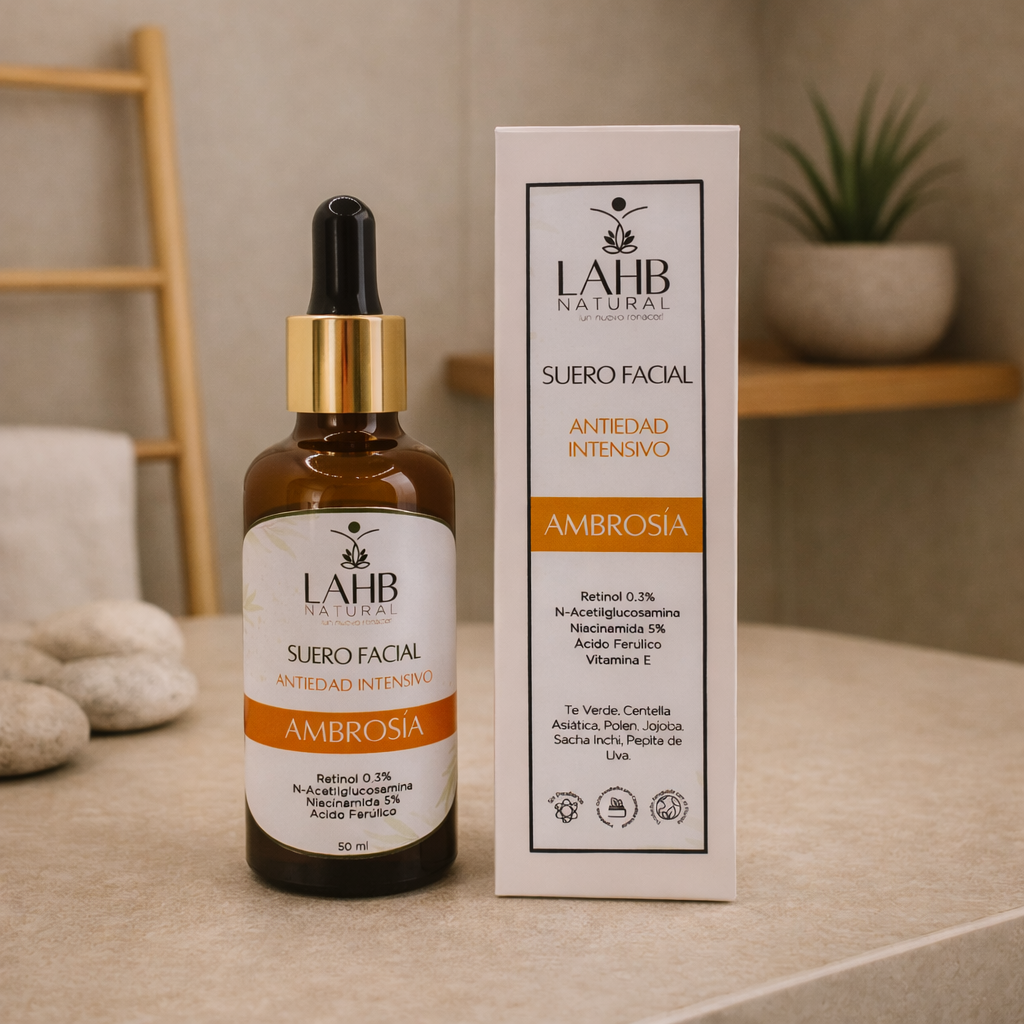 Suero Antiedad Intensivo (Retinol 0.3%) Ambrosía - Rostro Renovado en 8+ semanas - Imagen 4