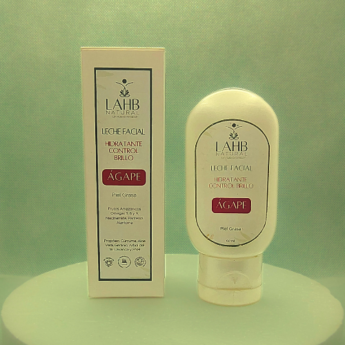 Leche Facial Hidratante Control Brillo Ágape - Rostro fabuloso en 30 días - Imagen 5