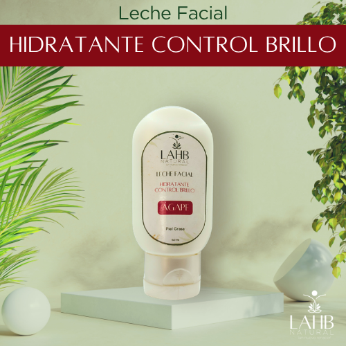 Leche Facial Hidratante Control Brillo Ágape - Rostro fabuloso en 30 días - Imagen 2