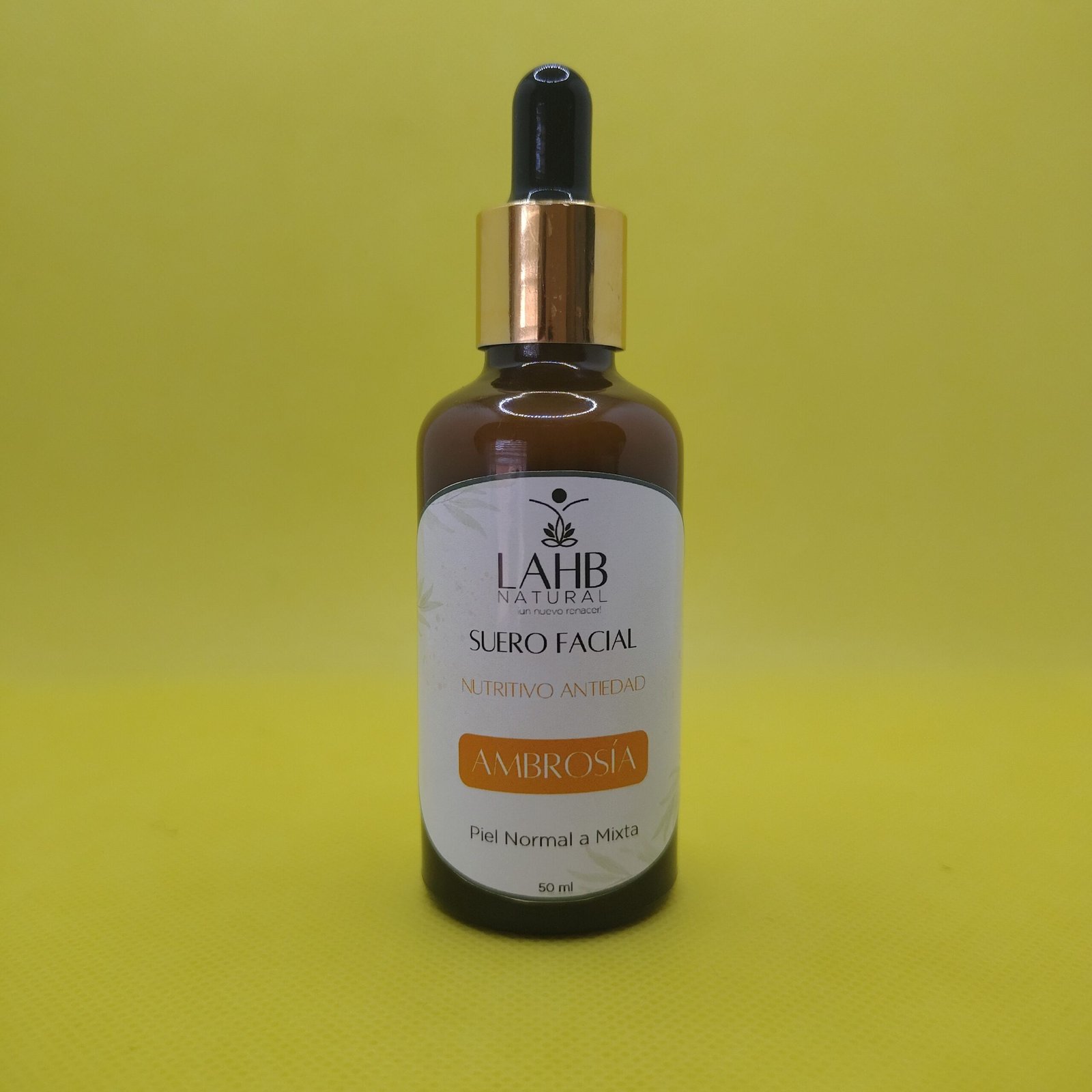 Suero Nutritivo Iluminador Antiedad Ambrosía NM (piel mixta) - rostro completamente cautivador en tan solo 30 días - Imagen 3