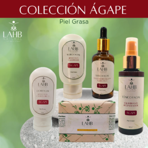rutina natural facial para piel grasa Ágape